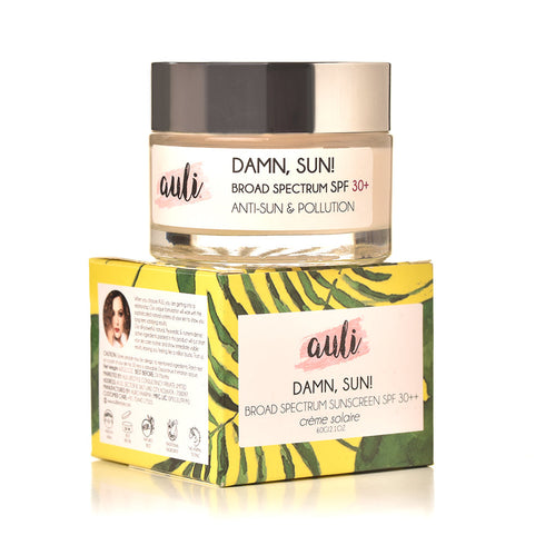 Auli Damn Sun Lightweight Sunscreen With Spf 30+ 60g